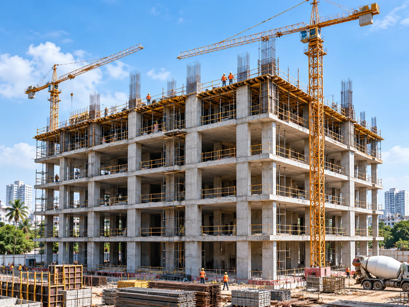 RCC Frame Structure Construction